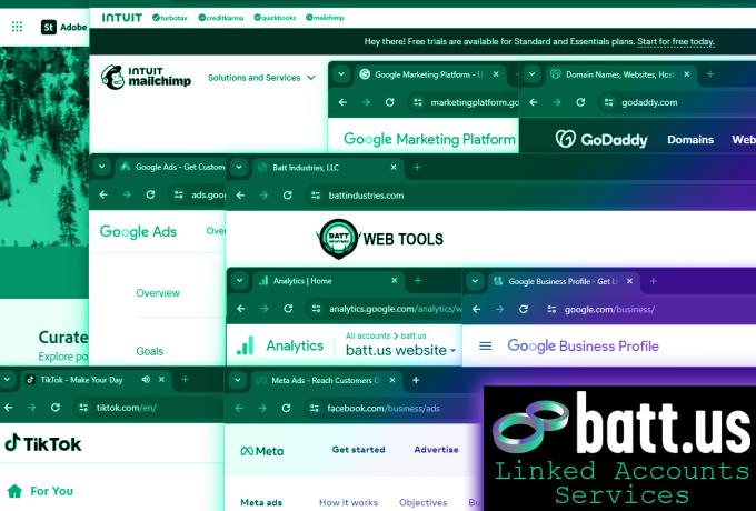 batt.us Marketing Agency Linked Account Services