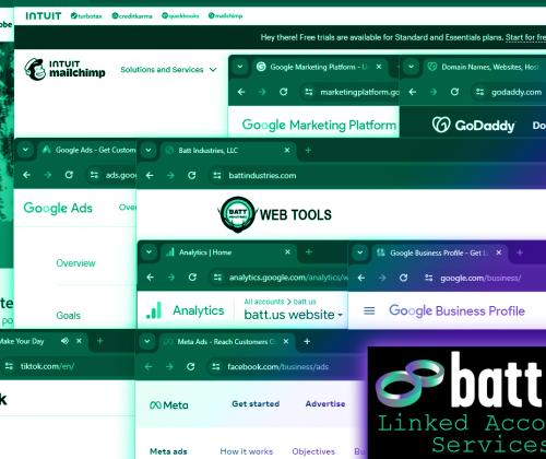 batt.us Marketing Agency Linked Account Services